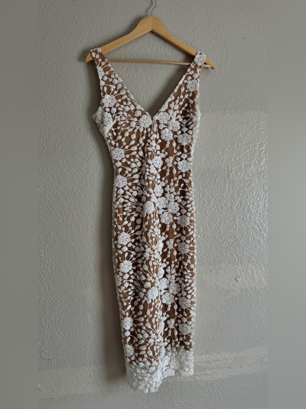 NADINE MERABI Nyla Beaded Bodycon Dress - Picture 4 of 10